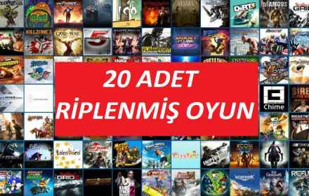 20 Adet Riplenmiş Oyun Arşivi İndir – Full Türkçe PC [2025]